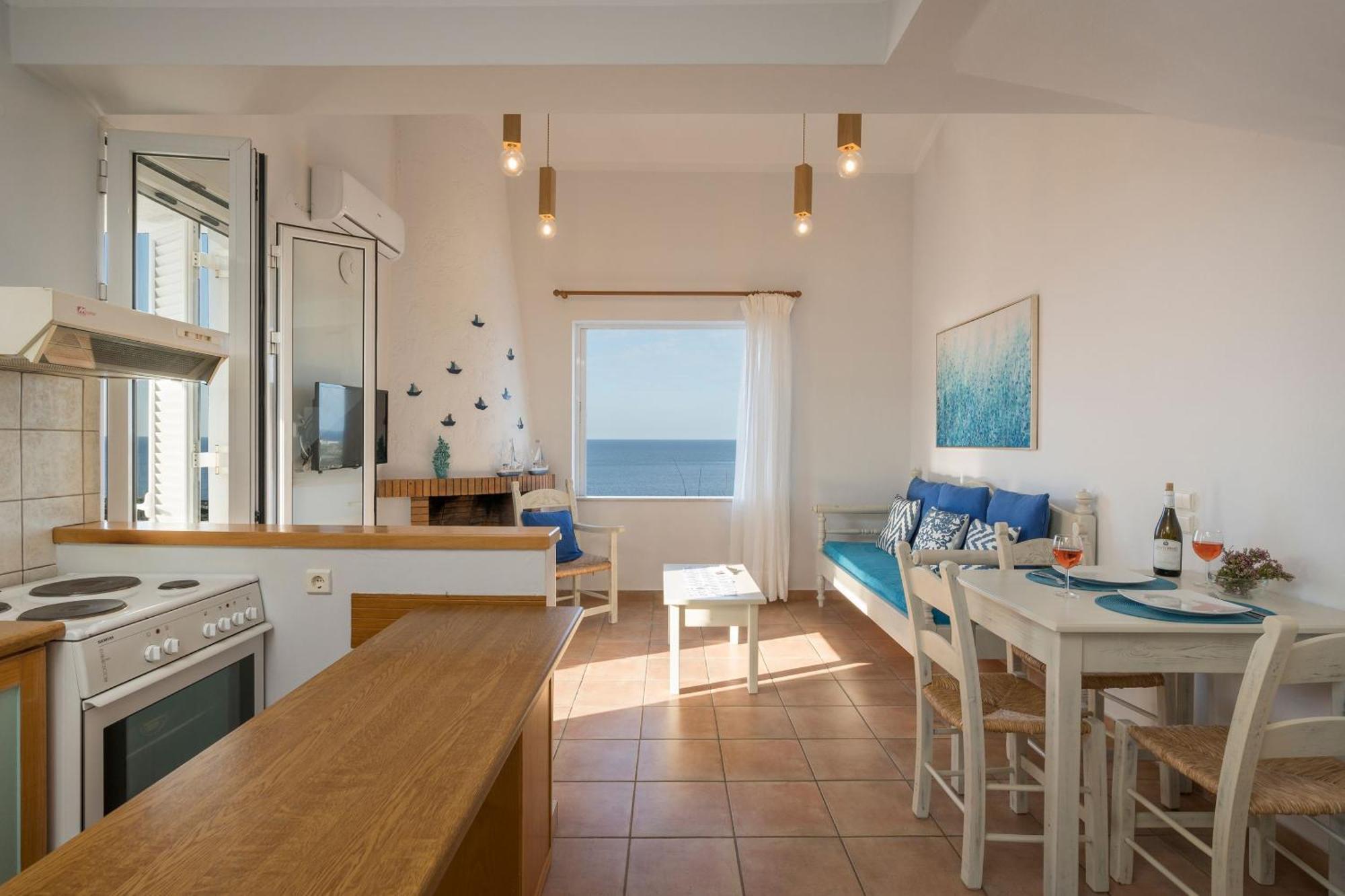 Kiani Sea View Apartments Stavrós Oda fotoğraf